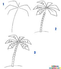 Jak Nakreslit Palmu Jak Kreslit Stromy Jak Nakreslit Krok Za Krokem Baume Zeichnen Zeichnen Lernen Blumenzeichnung