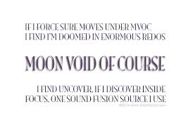 Timing Your Success Moon Void Of Course Sharita Star