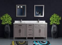 Compareclick to add item tuscany® 49 x 22 carrara marble vanity top with wave rectangular undermount bowl to the compare list. Amazon Com Vanity Art 72 Inches Double Sink Bathroom Vanity Set Carrara Marble Stone Top Soft Closing Doors Under Mount Rectangle Sink Cabinet With Free Mirrors Va2072 Dg Kitchen Dining