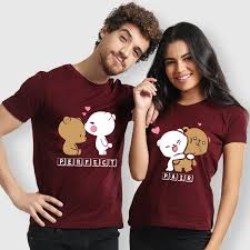 Their design platform is easy to use and you. Buy Perfect Pair Couple T Shirt Online India A Beyoung