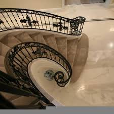 Steel staircase & balcony railings don't have to be boring . Wrought Iron Handrails For Outdoor Steps You Fine Sculpture