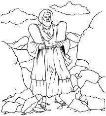 Ten Commandments Coloring Page Bible Coloring Pages Christian Coloring Ten Commandments