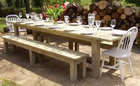 Large Rustic Wood Outdoor Dining Table The Best Wood Furniture Table Tables Table Legs Table Legs Diy Table Legs Outdoor Farmhouse Table Outdoor Dining Diy Outdoor Table
