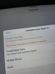 It will ask you to provide a valid credit card. Please I Badly Need Your Help Apple Community