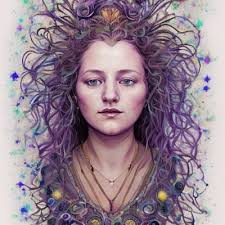 Shelly Bowles: "I started the Starflake shawl …"