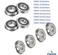 4PCS Flange Bearing F6000 10x26x8mm F6001 F6002 F6003 F6004 F6005 F6006  F6007 ZZ Z RS 2RS High quality Flange Ball Bearing - AliExpress 13