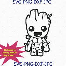 Download Groot Svg Baby Groot Svg Dxf Png Avengers By Digital4u On Zibbet