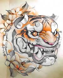 Japanese Tiger Japanesetattoos Japanese Tattoo Japanese Tattoo Art Japanese Tattoo Designs
