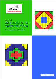 Perlen kartei avec muster fortsetzen klasse 2 et perlen muster. Geometrie Kartei Muster Zeichnen Lernbiene Verlag