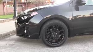 Top off fluids as needed. 2016 Toyota Corolla S Se New Tire Install Youtube