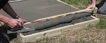 Smooth the surface with the concrete leveling trowel. How To Pour Concrete In Hot Weather Sakrete
