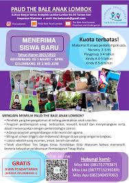 Maybe you would like to learn more about one of these? Paud The Bale Anak Lombok Videos Facebook