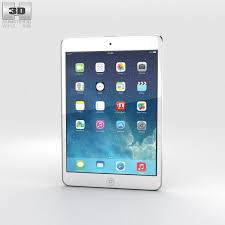 3d Model Of Apple Ipad Mini 2 Silver Apple Ipad Mini Ipad Mini Apple Ipad