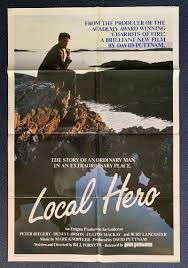All About Movies - Local Hero Poster Original One Sheet 1983 Burt Lancaster  Mark Knopfler Music