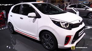 The interior of the new kia picanto gt line flaunts its refined sportiness. 2018 Kia Picanto Gt Line Exterior And Interior Walkaround 2017 Frankfurt Auto Show Youtube