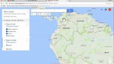 Google My Maps Tutorial - YouTube