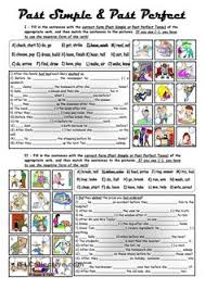 Complete The Story With The Past Simple Or Past Continuous Form Of The Verbs In Brackets Simple Past And Past Perfect Tense Fully Editable With Key Perfect Tense Past Perfect Tense Exercises Tenses