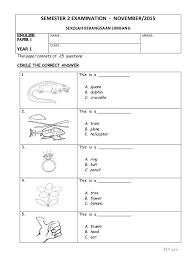 The latest sheme of work kssr year 1. Kssr Year 1 English Exam English Exam Exam English