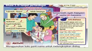 Contoh kata ganti nama diri. Pdpr Bahasa Melayu Kata Ganti Nama Youtube