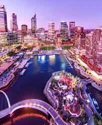 My Beautiful Home City Of Perth Western Australia Looking Out Over Elizabeth Quay And The Cbd Cit Western Australia Perth Western Australia Australia Travel