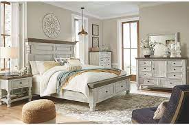 Havalance Queen Poster Bed With 2 Storage Drawers Ashley Furniture Homestore King Size Bedroom Sets Ashley Bedroom Furniture Sets Bedroom Sets For Sale