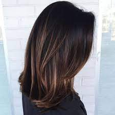 15 Authentische Haarfarbe Ideen Fur Schwarzes Haar Haarfarbe Ideen Fur Schwarze Haare Schokoladenbraune Haarfarbe Haare Balayage Haarfarben