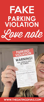 Parking Ticket To Love Words Of Affirmation Love Notes Romance Tips