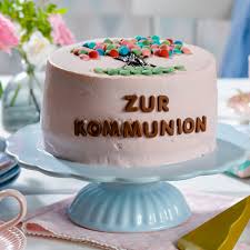 Unsere sprüche zur kommunion zeichnen sich genau genommen durch eine tiefe ausdruckskraft aus. Kommunions Torte Rezept Von Backen De