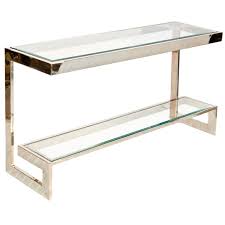 Worlds Away Noho N Console Table Replacement For Lexington Credenza Low Console Table Glass Shelves Console Table