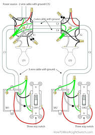 2 way switch 3 wire system old cable colours. Dc 9920 Wiring A Two Way Light Switch Australia Free Diagram
