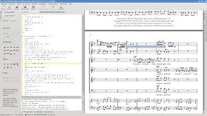 Just copy and play it in your roblox game. Lilypond Music Notation For Everyone Easier Editing