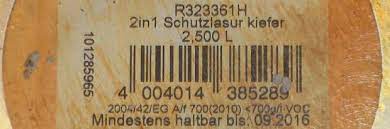 Haltbarkeit Von Farbe Wandfarben Lacke Und Lasuren Streichen Diybook De