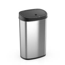 Ratings, based on 6371 reviews. Mainstays 13 2 Gal 50 L Motion Sensor Kitchen Garbage Can Stainless Steel Walmart Com Walmart Com