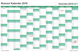 Hälfte mit kalenderwochen und feiertagen. Excel Kalender 2018 Kostenlos