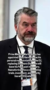 Prime Minister Mark Carney has appointed John Hannaford as his persona...