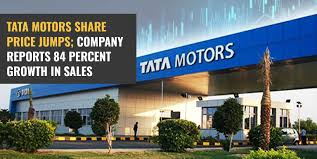 Tatamotors is more volatile than 75% of. Tata Motors Share Price Jumps Company Reports 84 Percent Growth In Sales Angel Broking