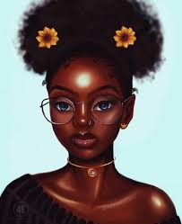 Black Art Black Female Cartoon Follow Slayinqueens For More Poppin Pins Black Girl Art Black Love Art Black Art Pictures