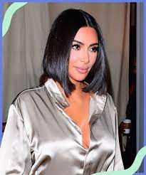 Kim kardashian west's hair journey is fearless, from countless colour changes to lobs and fringes. Kim Kardashian West Bob Haircut At Nyfw Is Shortest Yet