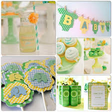 The bright baby shower decorations combines with color of yellow, gray and white make your party warm and attractive, which are perfect for baby shower decorations neutral, and suitable for both girls and boys. Baby Unisex Baby Shower Colors Shower Theme Ideas Decoration Gender Neutral Variants Gend Unisex Baby Shower Baby Shower Themes Unisex Unisex Baby Shower Gifts