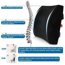 Constructia ergonomica cu suport lombar va asigura confortul mult dorit chiar si in cele mai lungi zile de lucru la birou. PernÄƒ OrtopedicÄƒ Pentru Suport Lombar Din SpumÄƒ Cu Memorie Backmed Bckmd 1