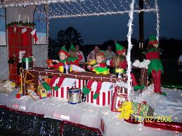 Christmas floats float rentals float building. Buddy The Elf Santa S Workshop Novocom Top