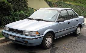 1988 1992 Toyota Corolla Sedan 03 21 2012 Toyota Corolla E90 Wikipedia Toyota Corolla Corolla Toyota