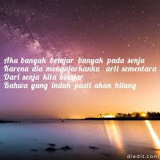 Terlebih lagi jika di doi adalah orang yang cantik * aku sangat berharap kamu tau, kalau aku tidak pernah menyesali cintaku untuk mu, karena bagiku memiliki kamu sudah cukup bagi ku. 30 Gambar Kata Kata Senja Romantis Sedih Inspiratif Diedit Com