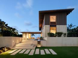Composed of a main house and guest house, the site features a large yard and pool, as. Walker Warner Architects Creates Open Air Beach House In Hawaii Download Autocad Blocks Drawings Details 3d Psd