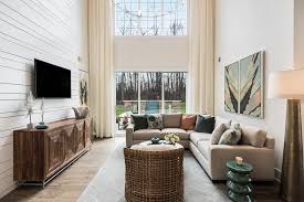 What Show Are You Currently Hooked On Watch All Of Your Favorite Episodes In Comfort In This Cozy Family Room From Enclave Home Cozy Family Rooms Family Room