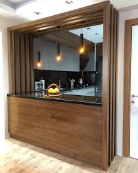 تصميم وتنفيذ كنتوار خشبي للمطابخ الامريكية في إسطنبول In 2021 Home Decor Bathroom Mirror Lighted Bathroom Mirror