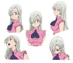 Her sacred treasure is the war hammer gideon, which she uses in. Seven Deadly Sins Nanatsu No Taizai Chara Design Des Personnages De La Serie Tv
