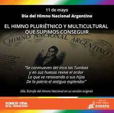 È stato chiamato himno nacional argentino da quando è stato pubblicato con quel nome nel 1847. 11 De Mayo Dia Del Himno Nacional Argentino Equipo Nacional De Pastoral Aborigen