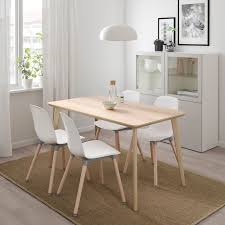 lisabo leifarne table and 4 chairs ash veneer white ikea ikea dining table ikea dining small table and chairs
