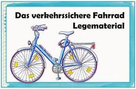 Legematerial Das Verkehrssichere Fahrrad Gastmaterial Verkehrserziehung Grundschule Verkehrssicheres Fahrrad Fahrradprufung Grundschule
